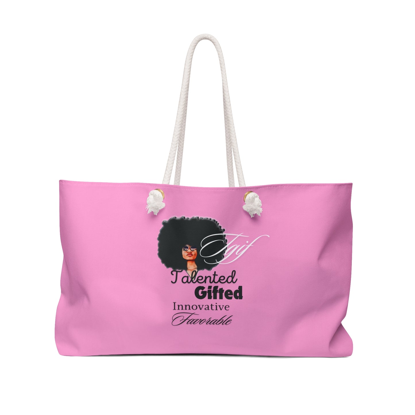 TGIF Weekender Bag-Sandra Pink