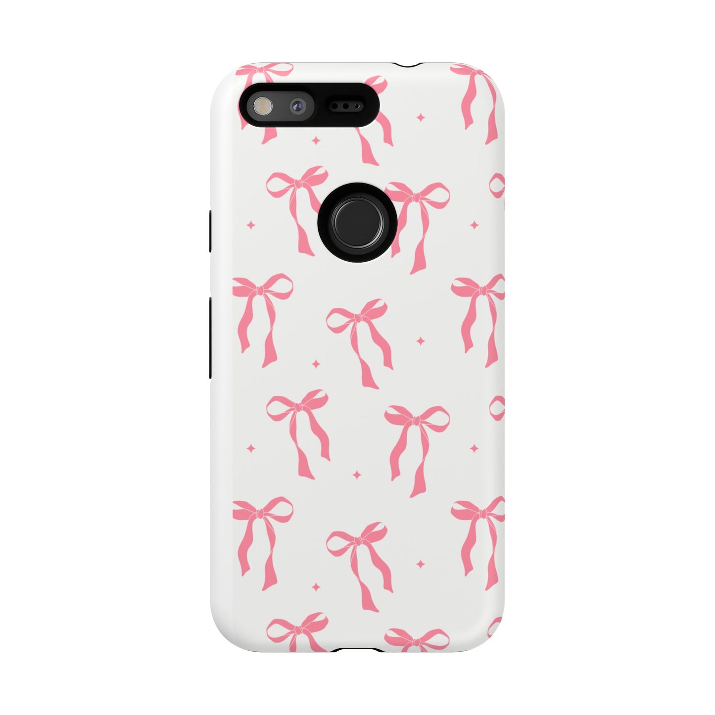 Chic Phone Case with Pink Ribbon Design, Stylish Gift for Her, Trendy Accessory, Mother's Day, Birthday, or Special Occasion