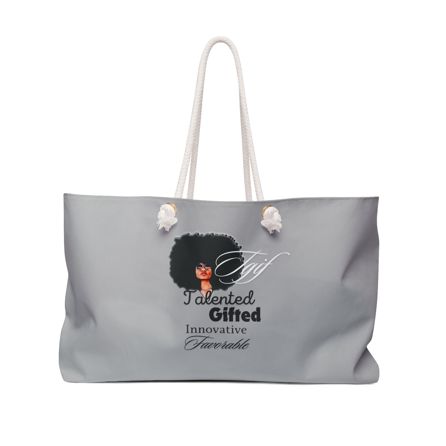 TGIF Weekender Bag-Grey