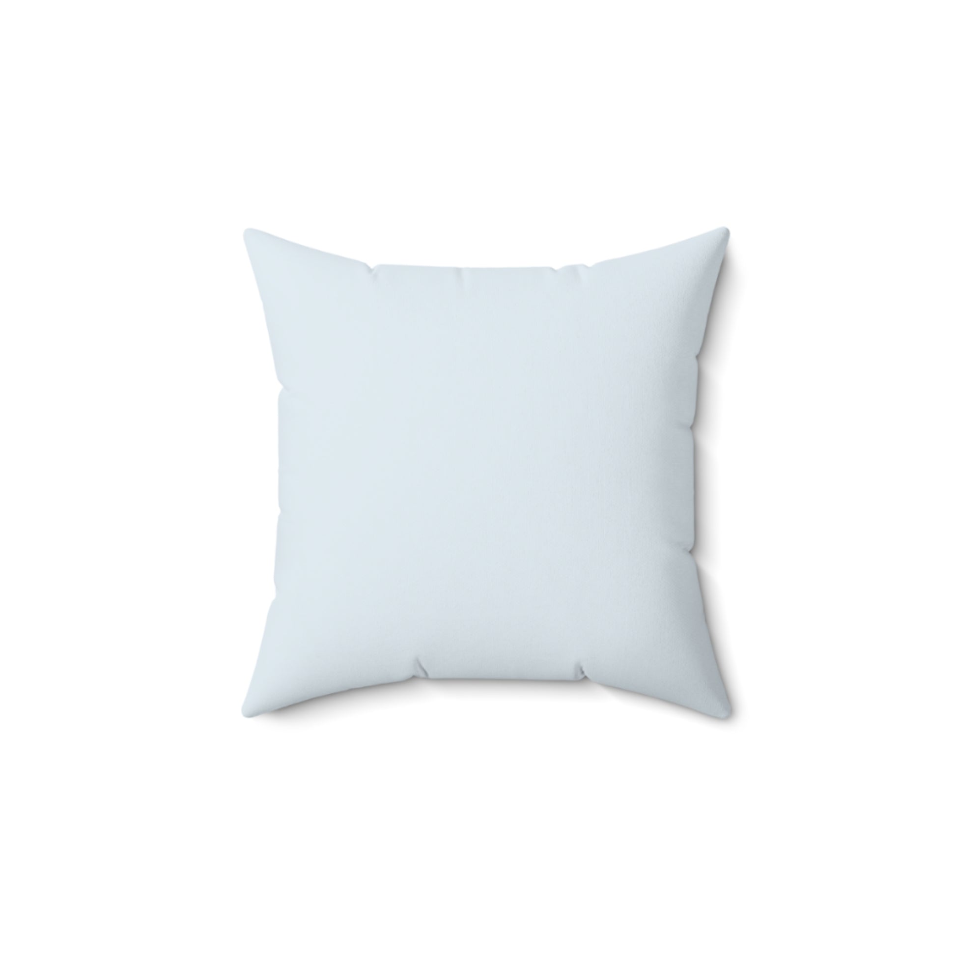 TGIF Square Pillow in CIN Light Blue image 1