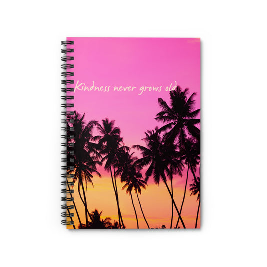 Kindness Never Grows Old Spiral Notebook Journal image 0