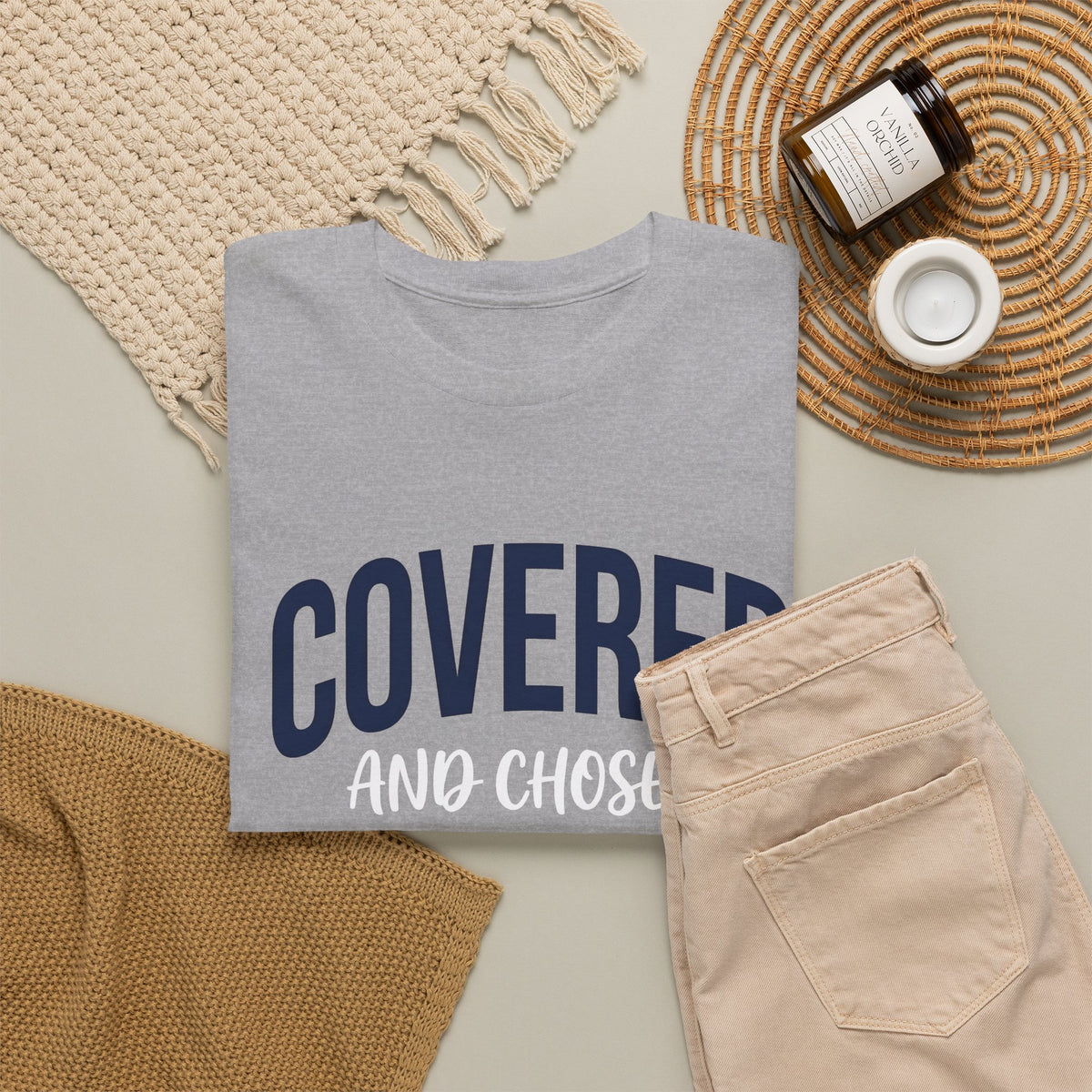 Covered and Chosen Graphic Tee