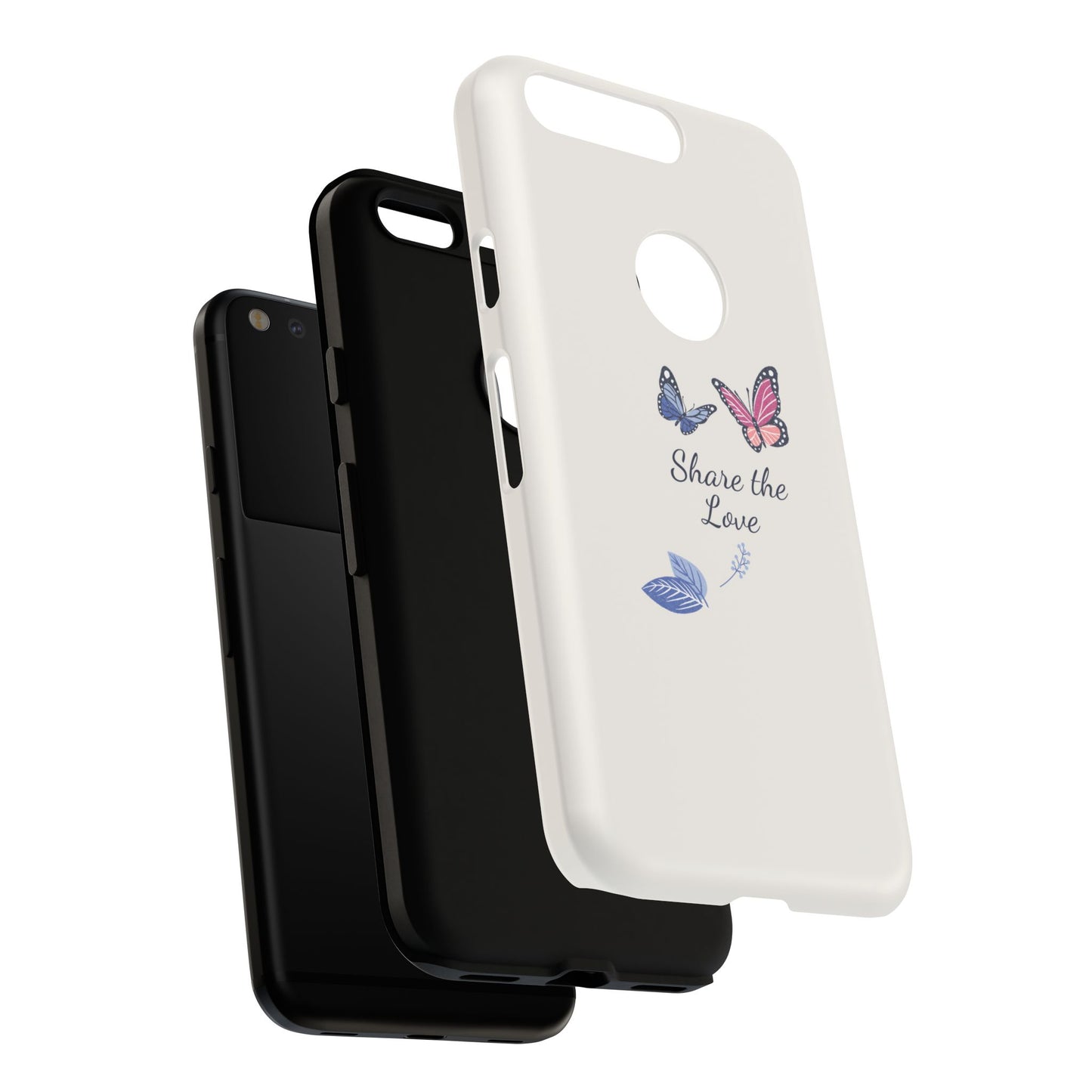Share the Love Butterfly Phone Case