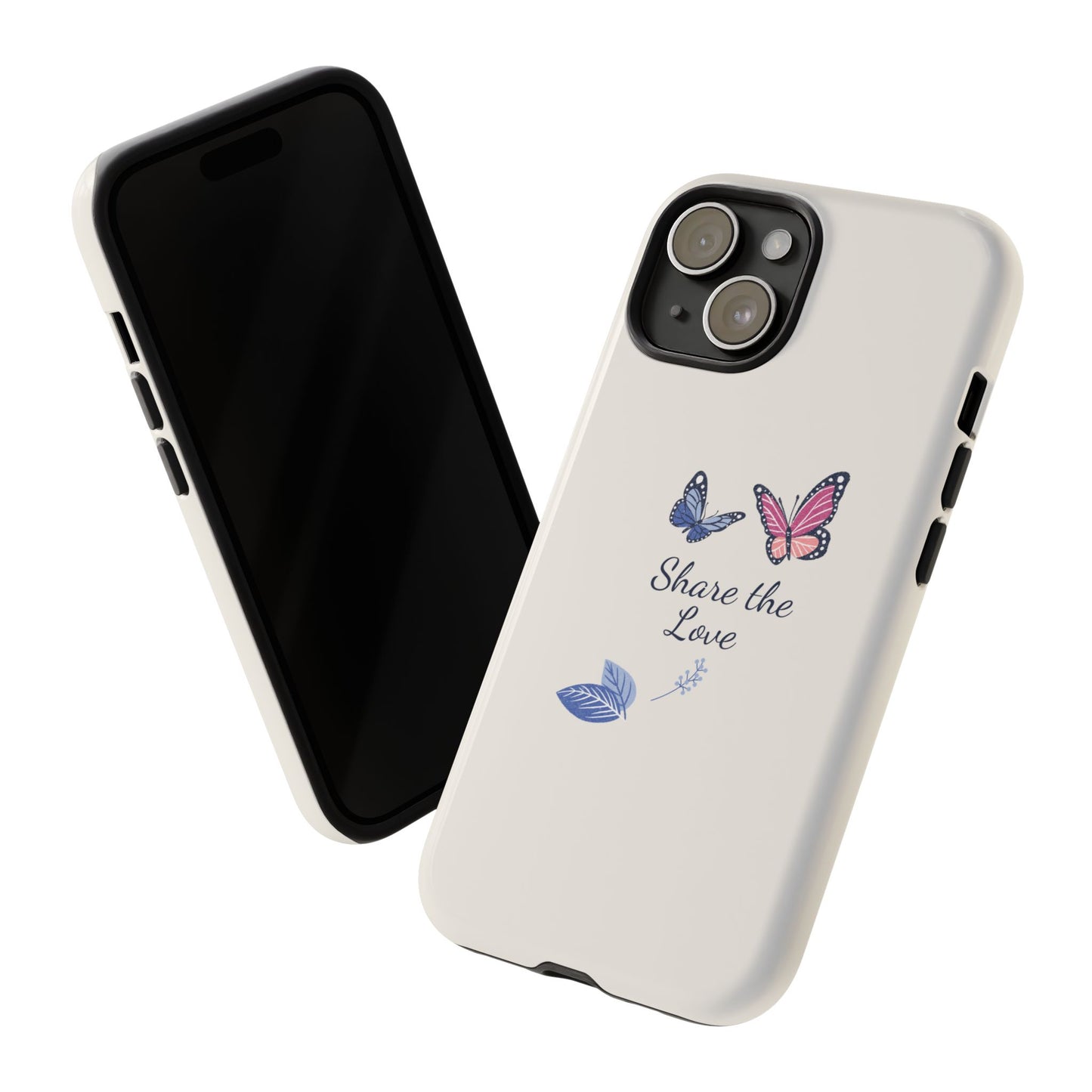 Share the Love Butterfly Phone Case