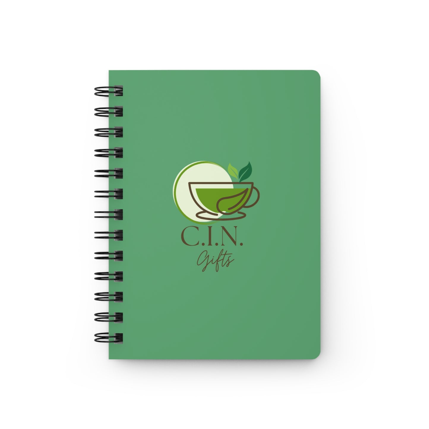 C.I.N. Gifts Logo Spiral Notebook Journal