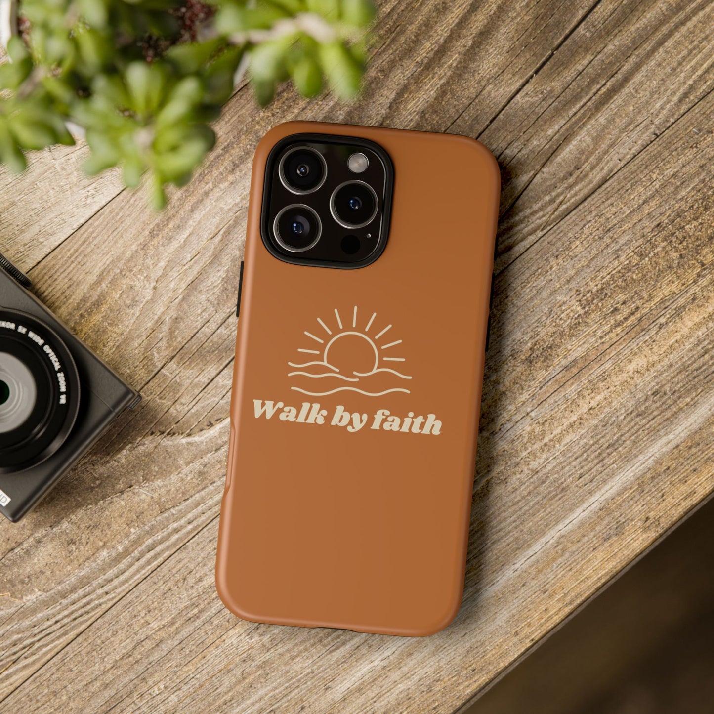 Walk By Faith Cell Phone Case