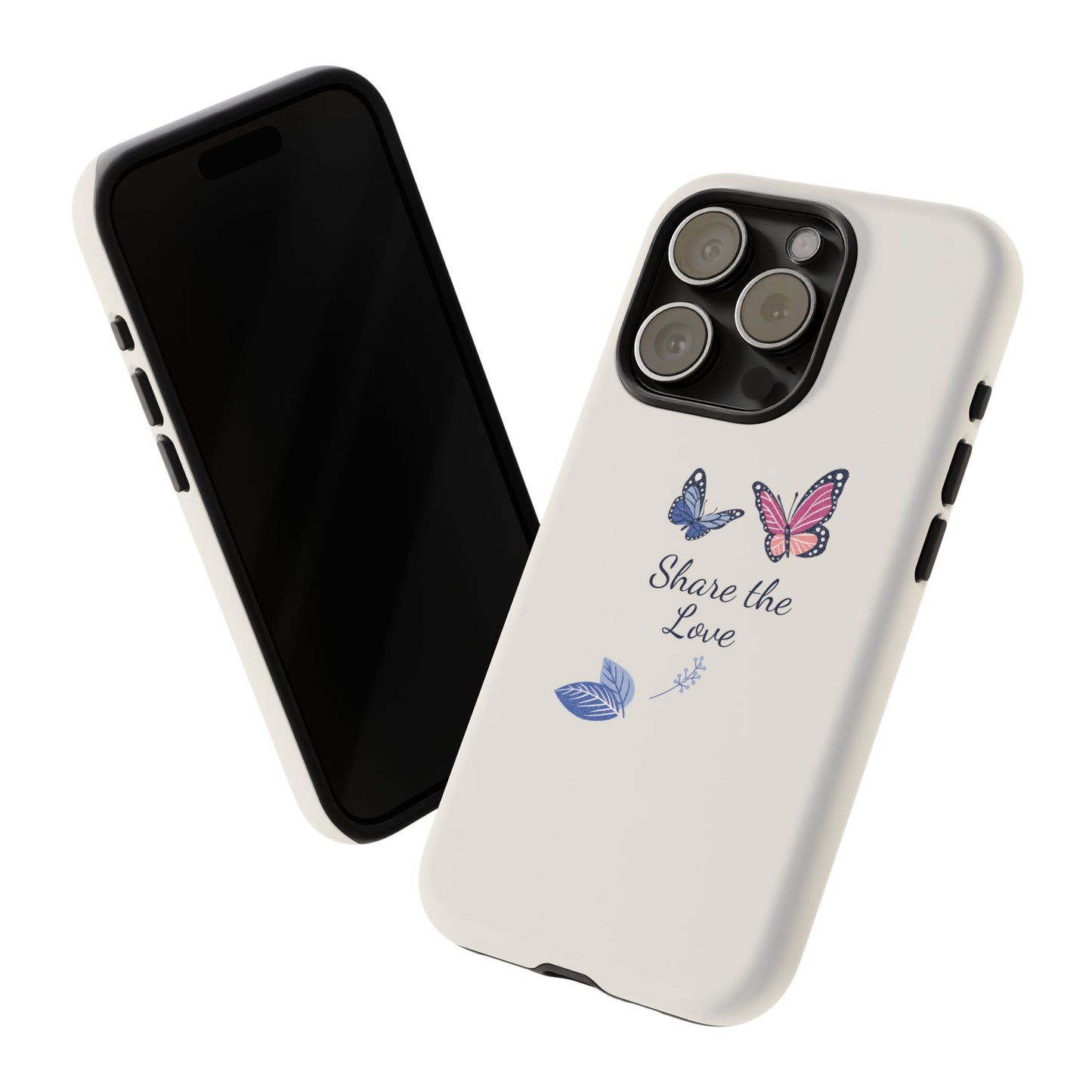 Share the Love Butterfly Phone Case