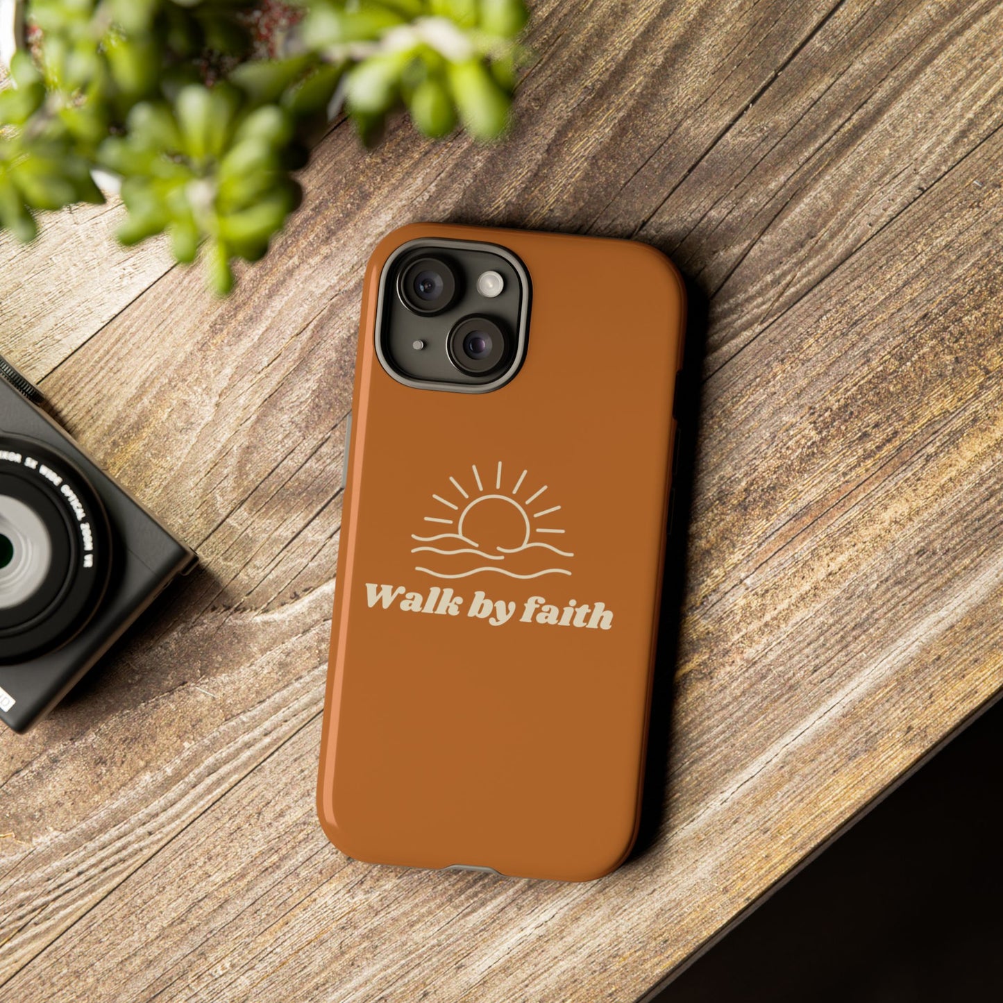 Walk By Faith Cell Phone Case