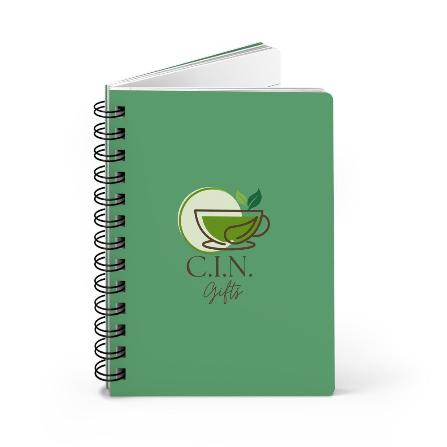 C.I.N. Gifts Logo Spiral Notebook Journal