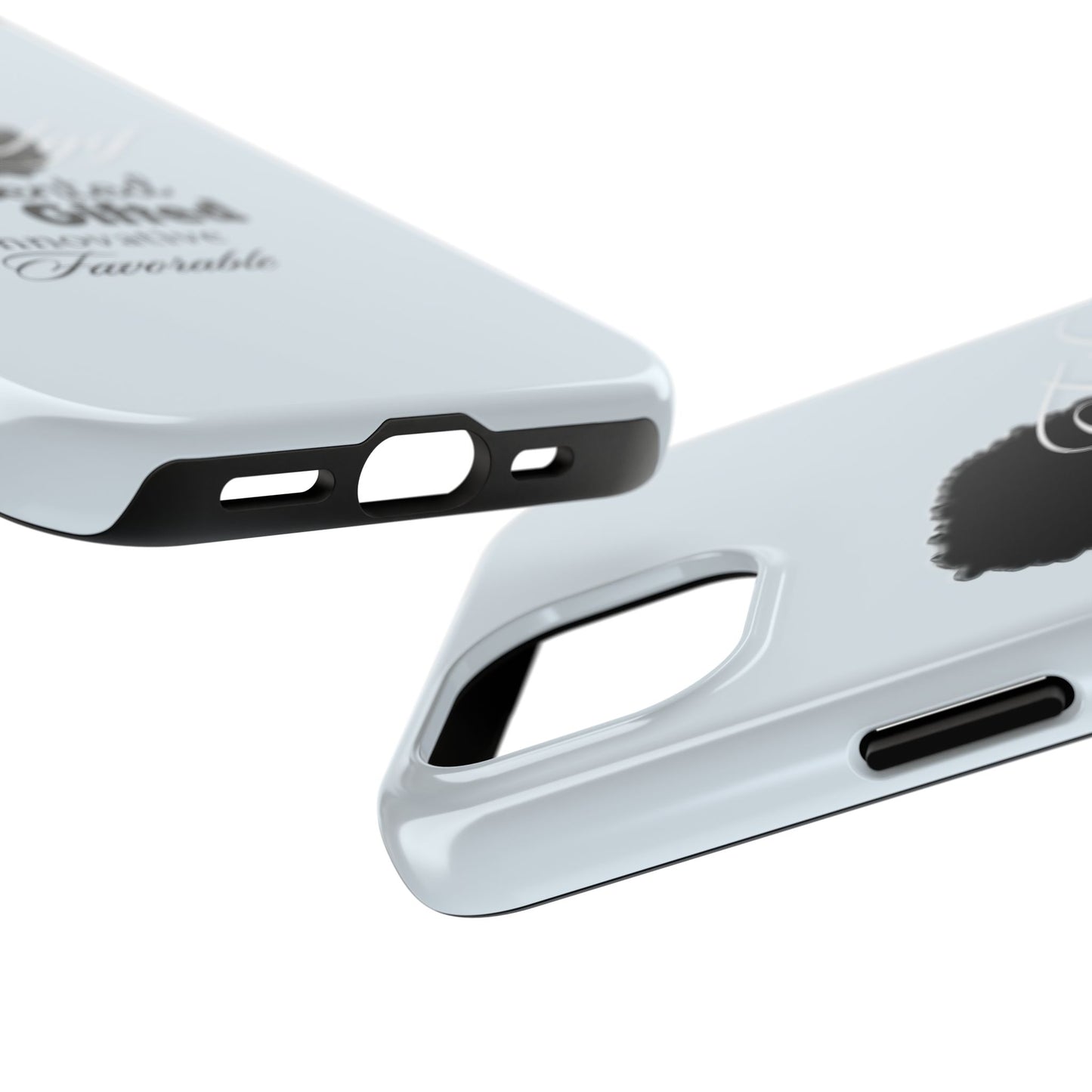 TGIF iPhone Cases in C.I.N. Light Blue