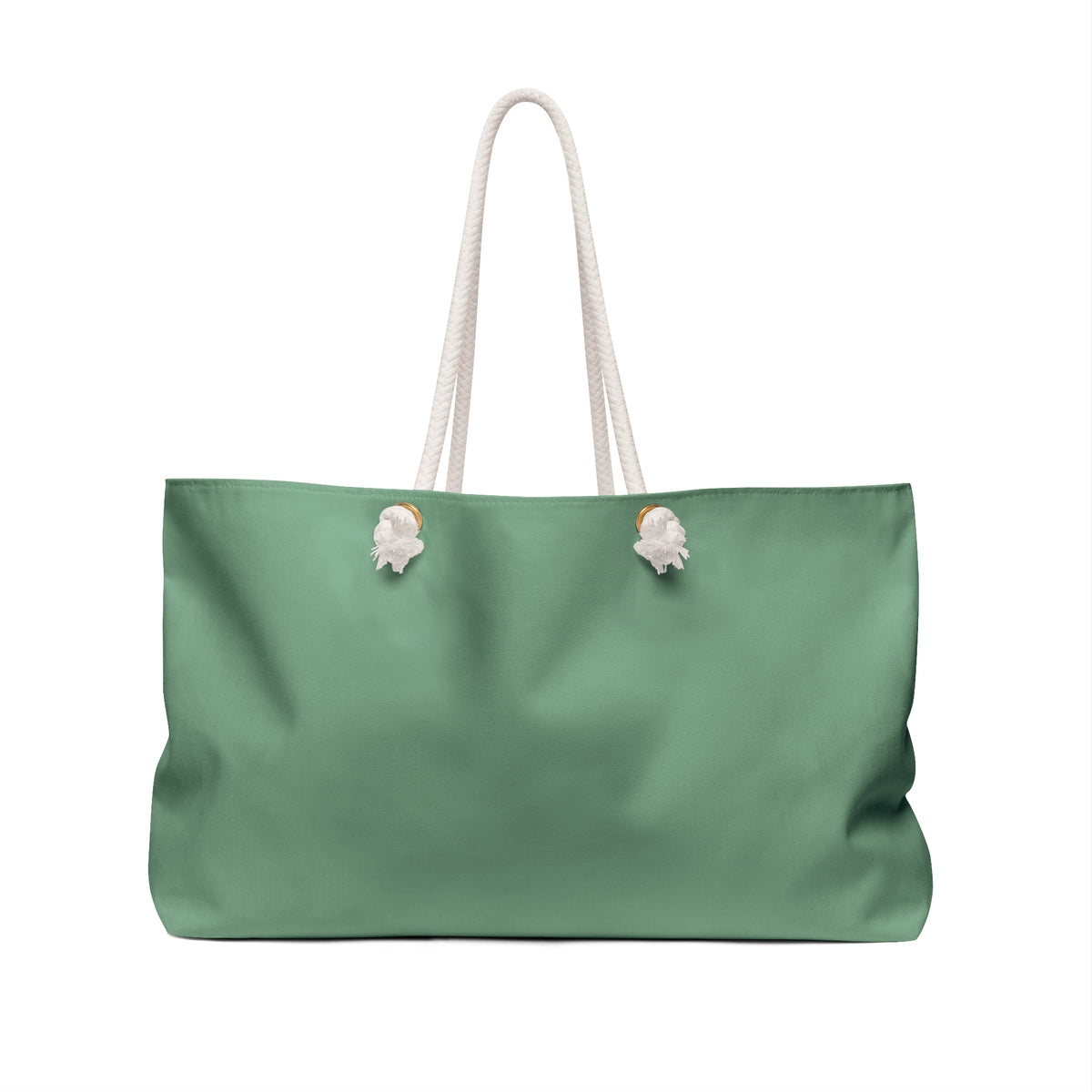 Weekender Bag Empowered Afro Woman 'Talented.Gifted.Innovative.Favorable' Sage Green Travel Tote