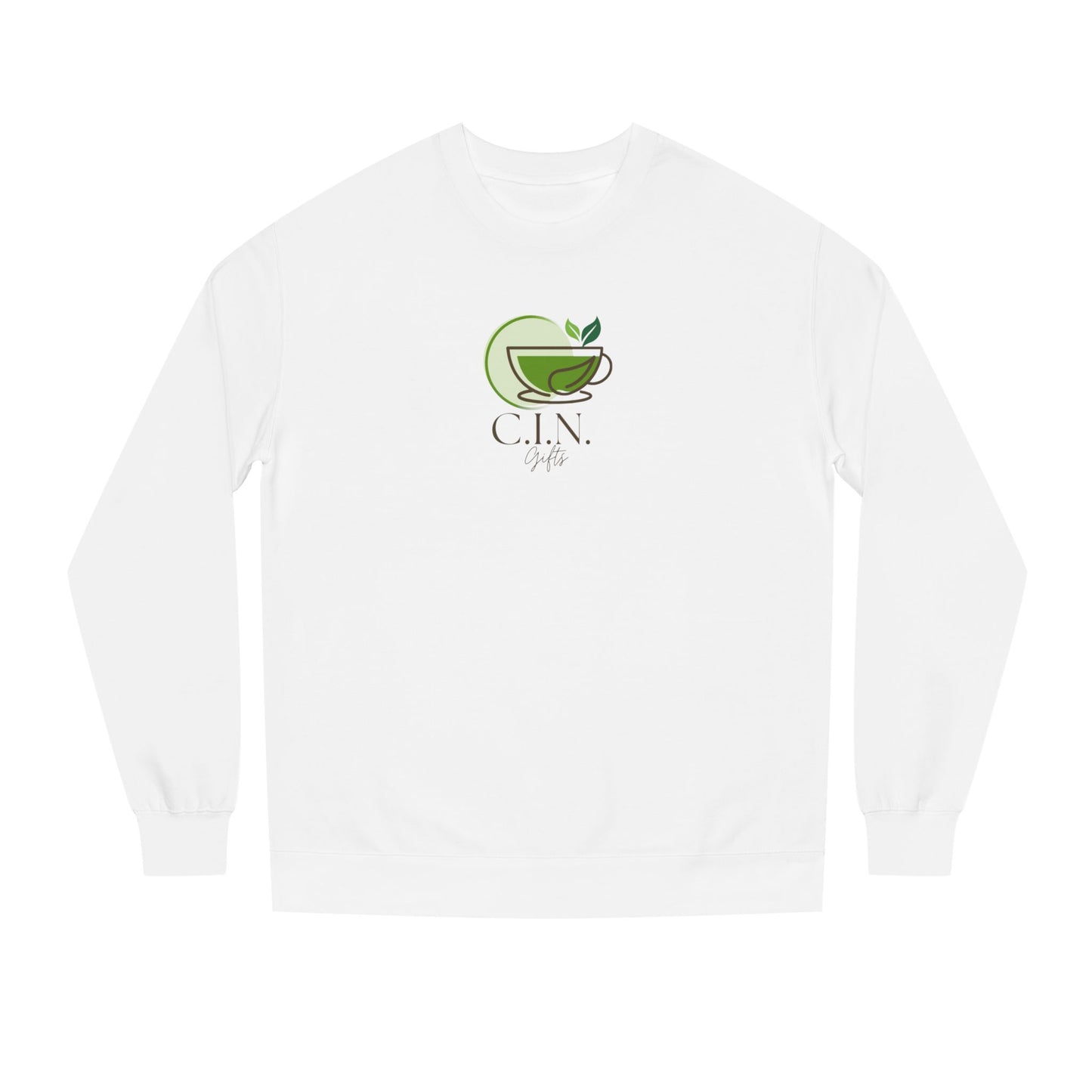 C.I.N. Gifts Tea Mug Logo Crewneck Sweatshirt