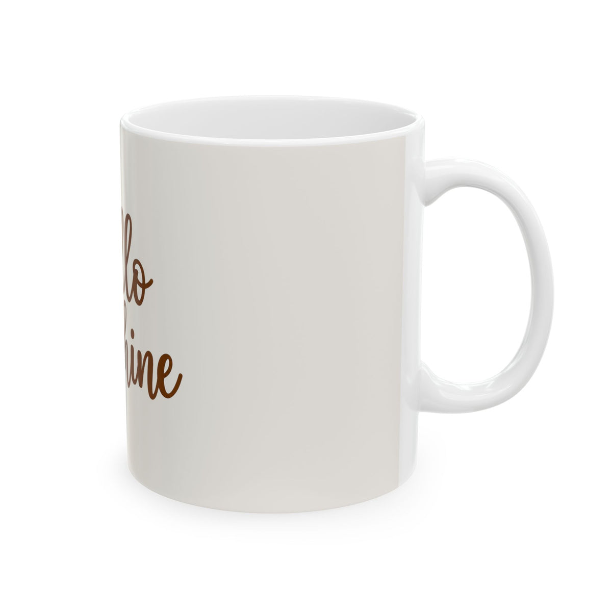 Hello Sunshine Ceramic Inspirational Coffee Cup Mug 11 oz
