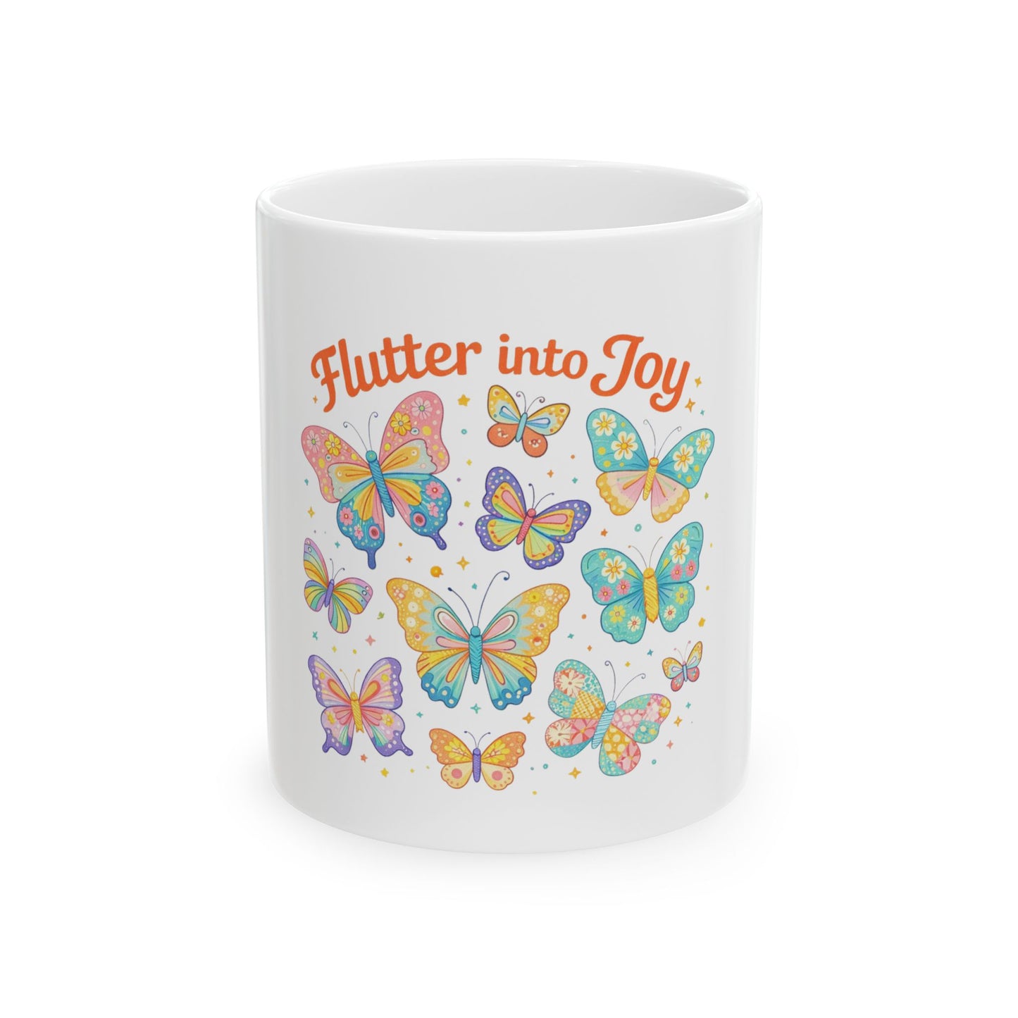Flutter Into Joy Butterfly Mug