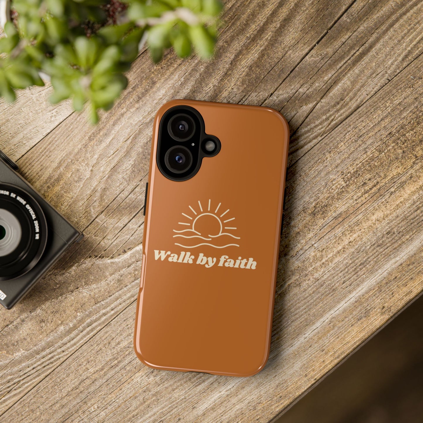 Walk By Faith Cell Phone Case