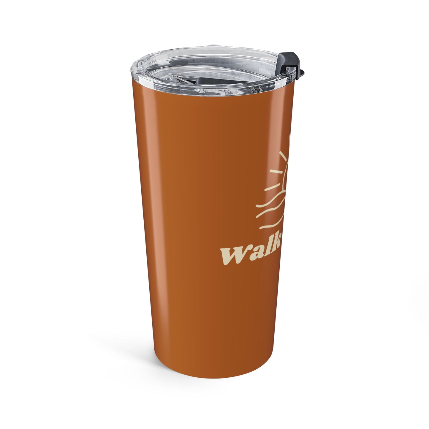 Walk by Faith Travel Tumbler