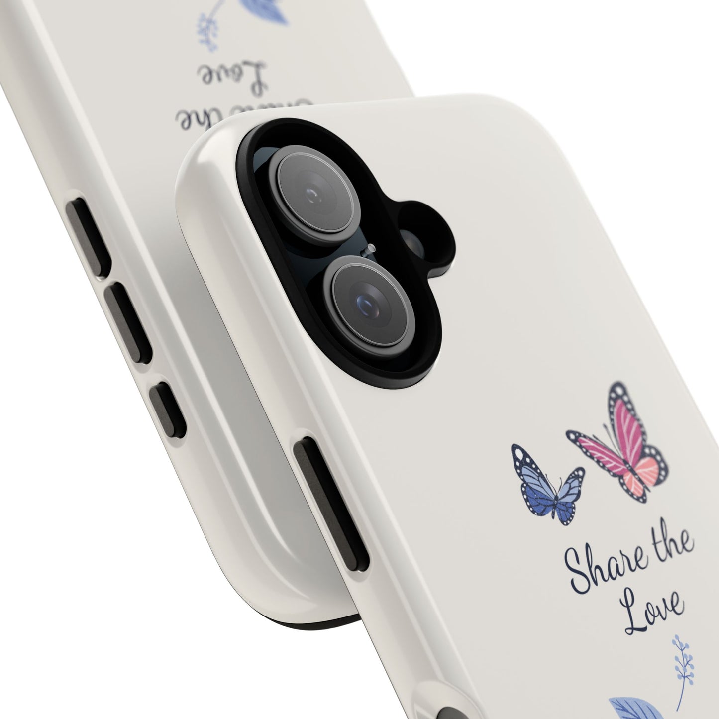 Share the Love Butterfly Phone Case