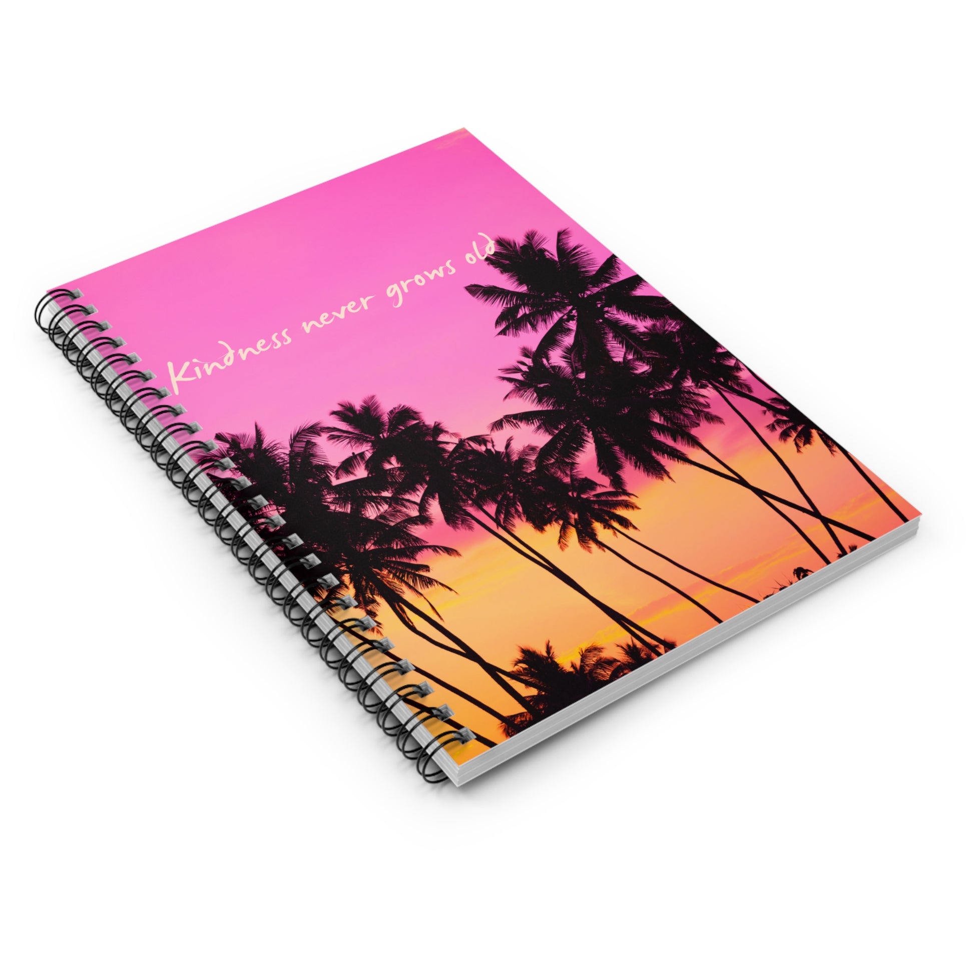 Kindness Never Grows Old Spiral Notebook Journal image 2