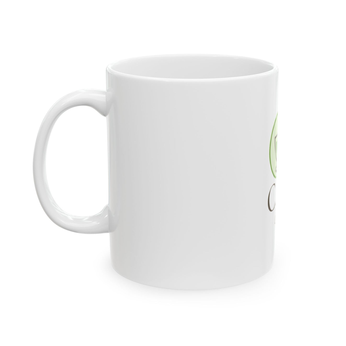 C.I.N. Gifts White Ceramic Mug Tea Coffee Logo Mug