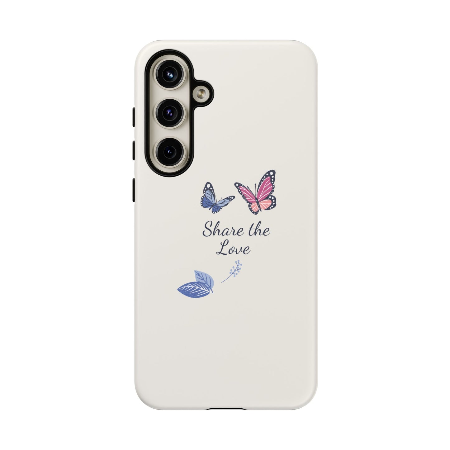 Share the Love Butterfly Phone Case