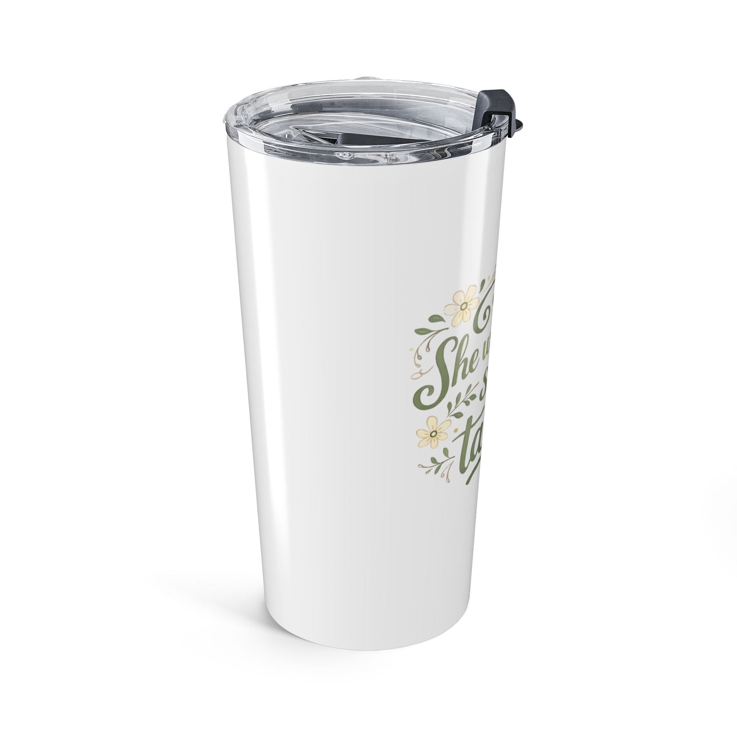 She Who Kneels Script Tumbler
