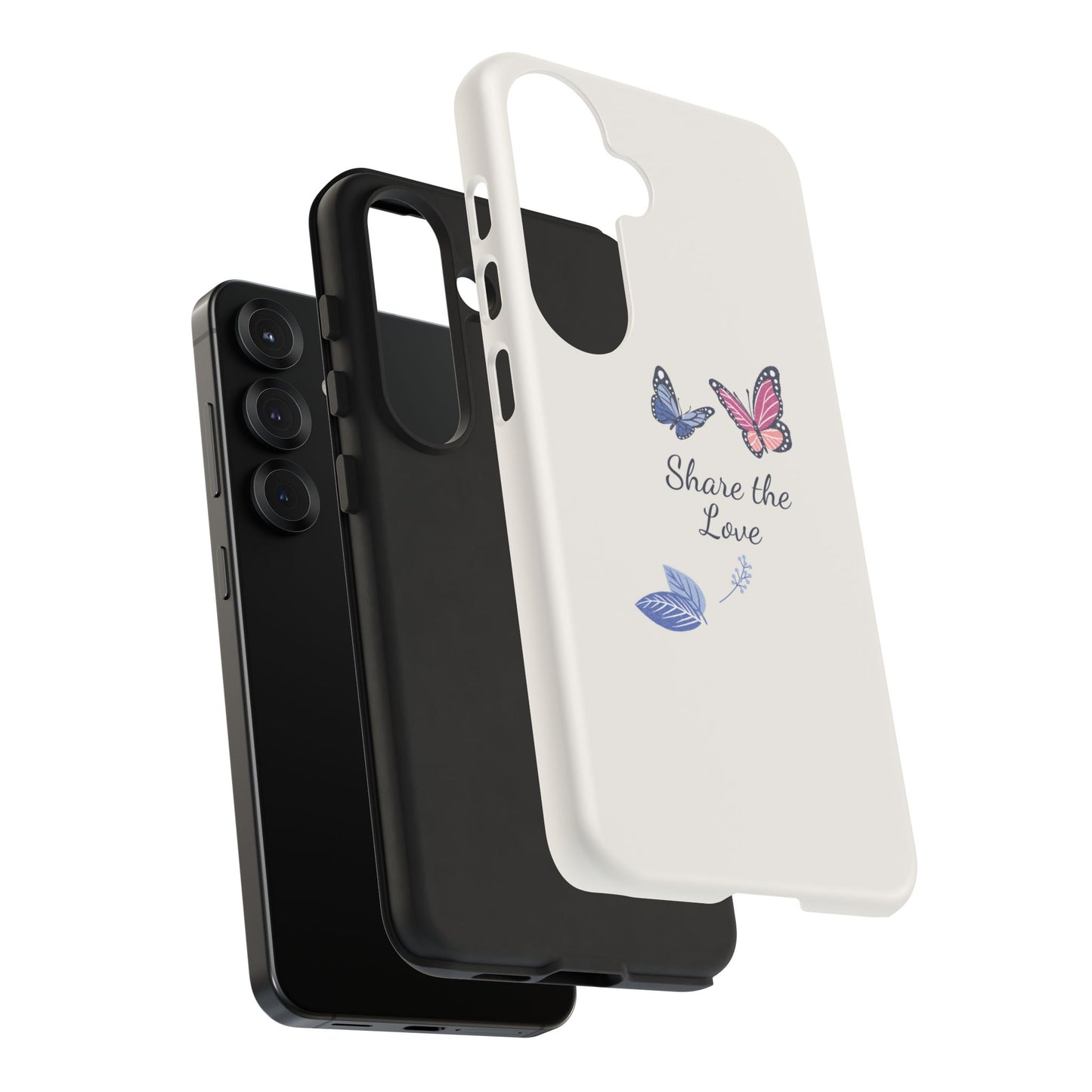 Share the Love Butterfly Phone Case