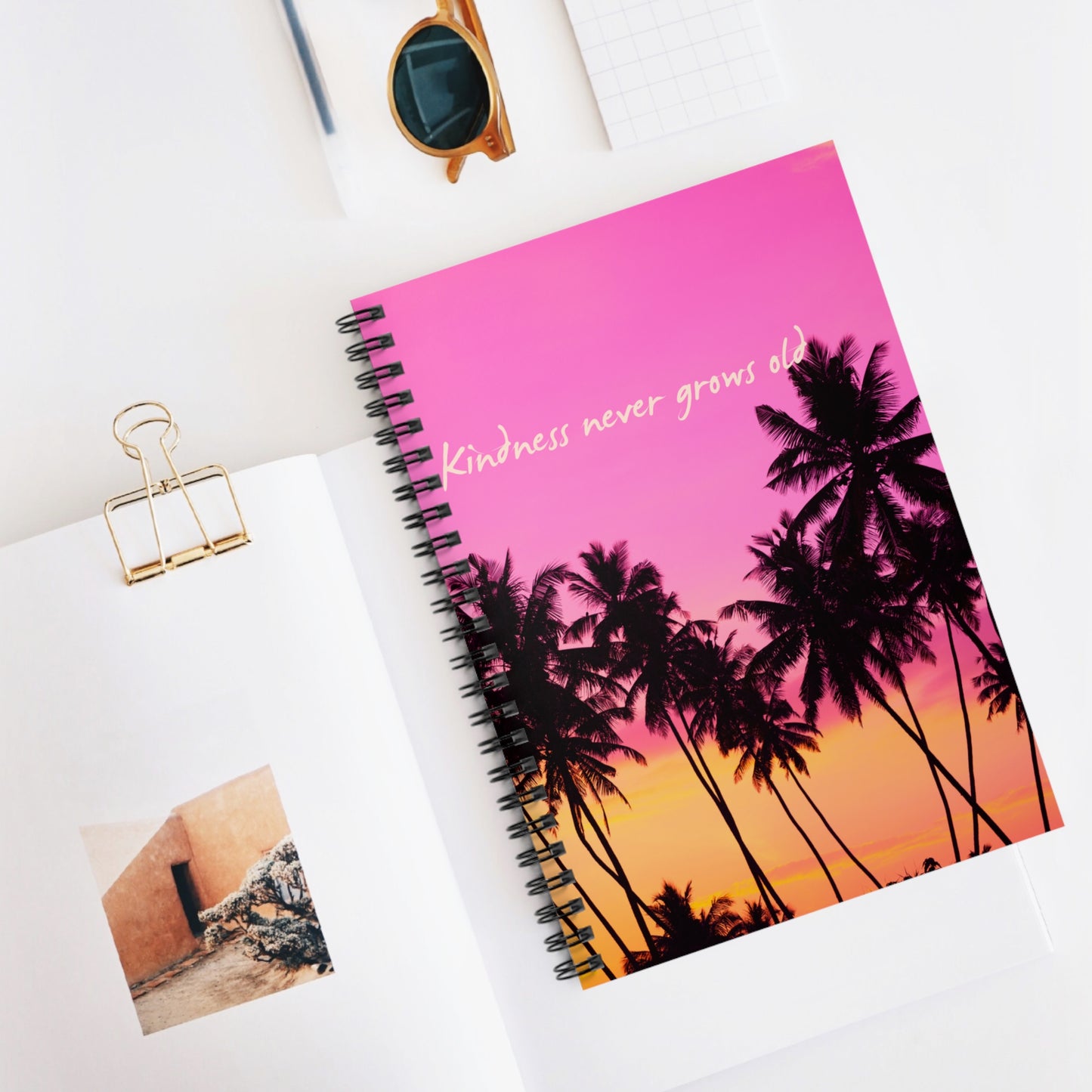 Kindness Never Grows Old Spiral Notebook Journal image 4