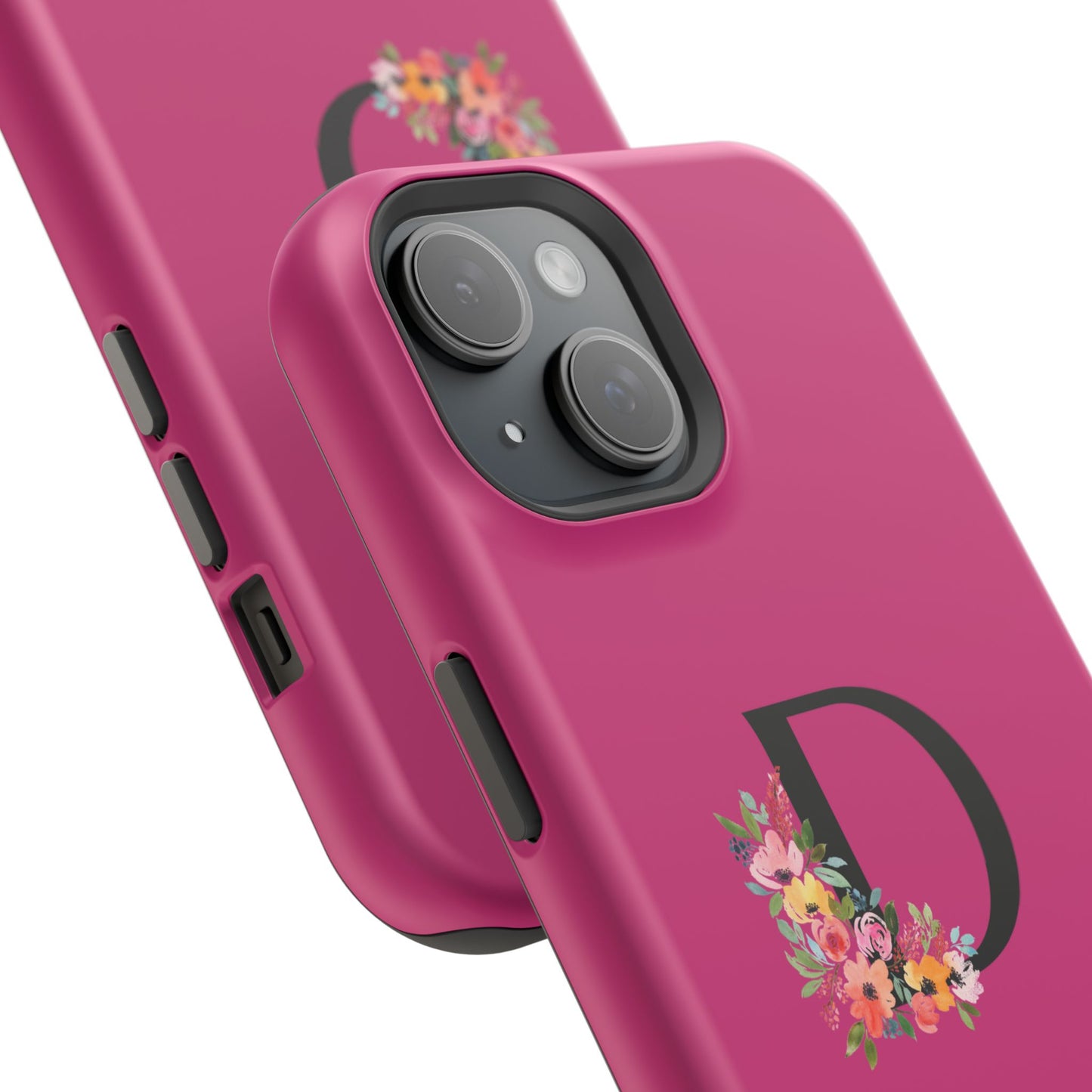 Letter "D" Floral iphone Case