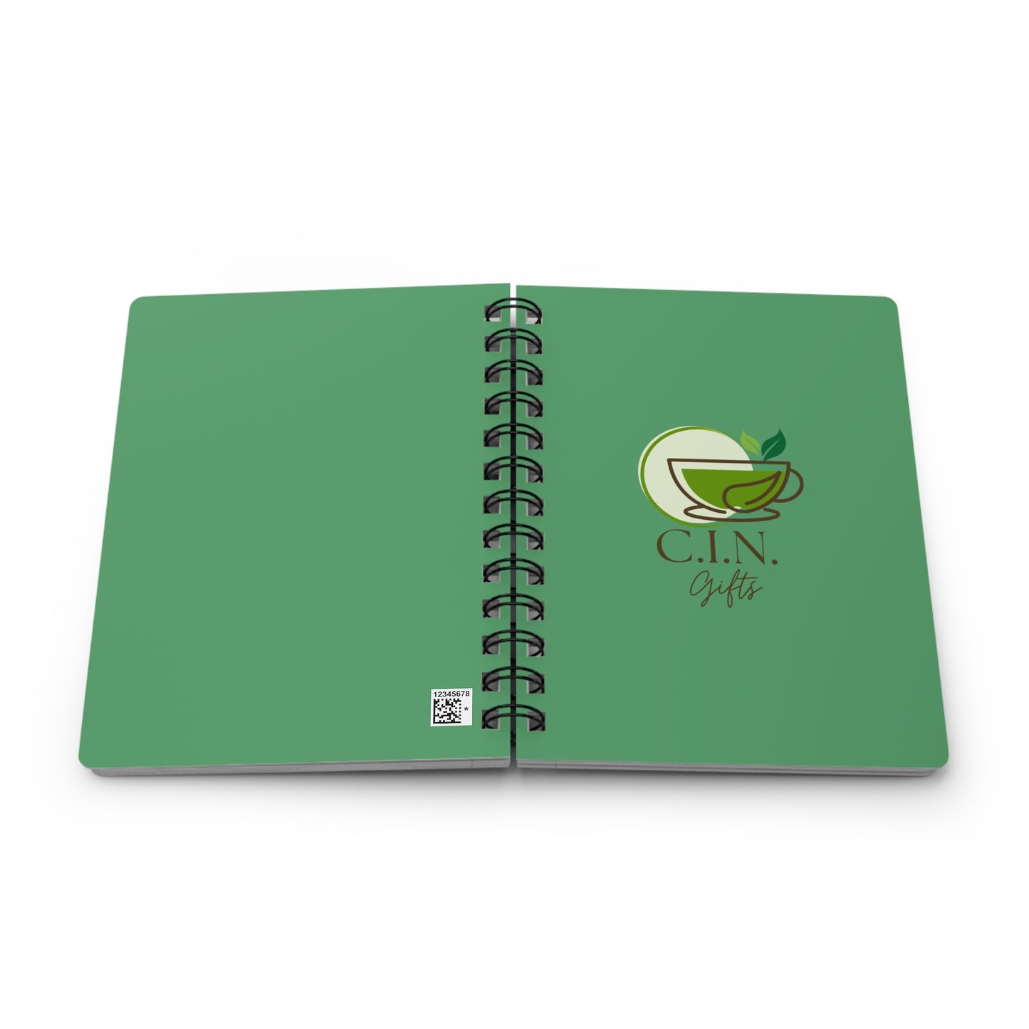 C.I.N. Gifts Logo Spiral Notebook Journal