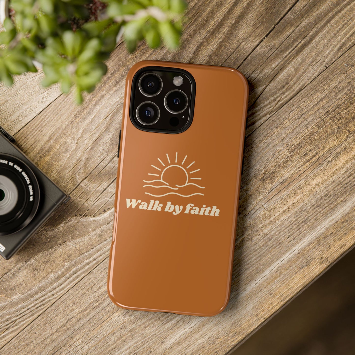 Walk By Faith Cell Phone Case