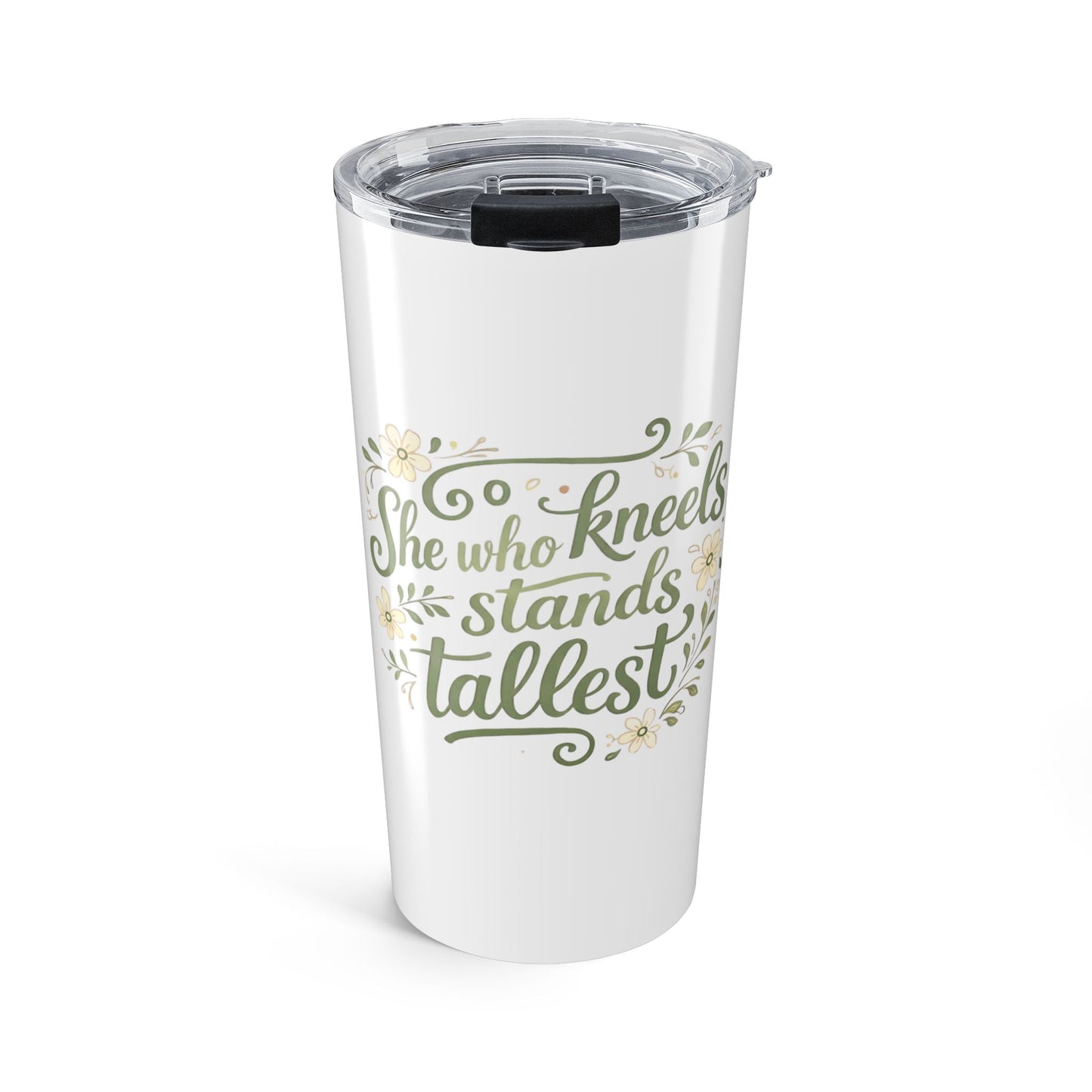 She Who Kneels Script Tumbler