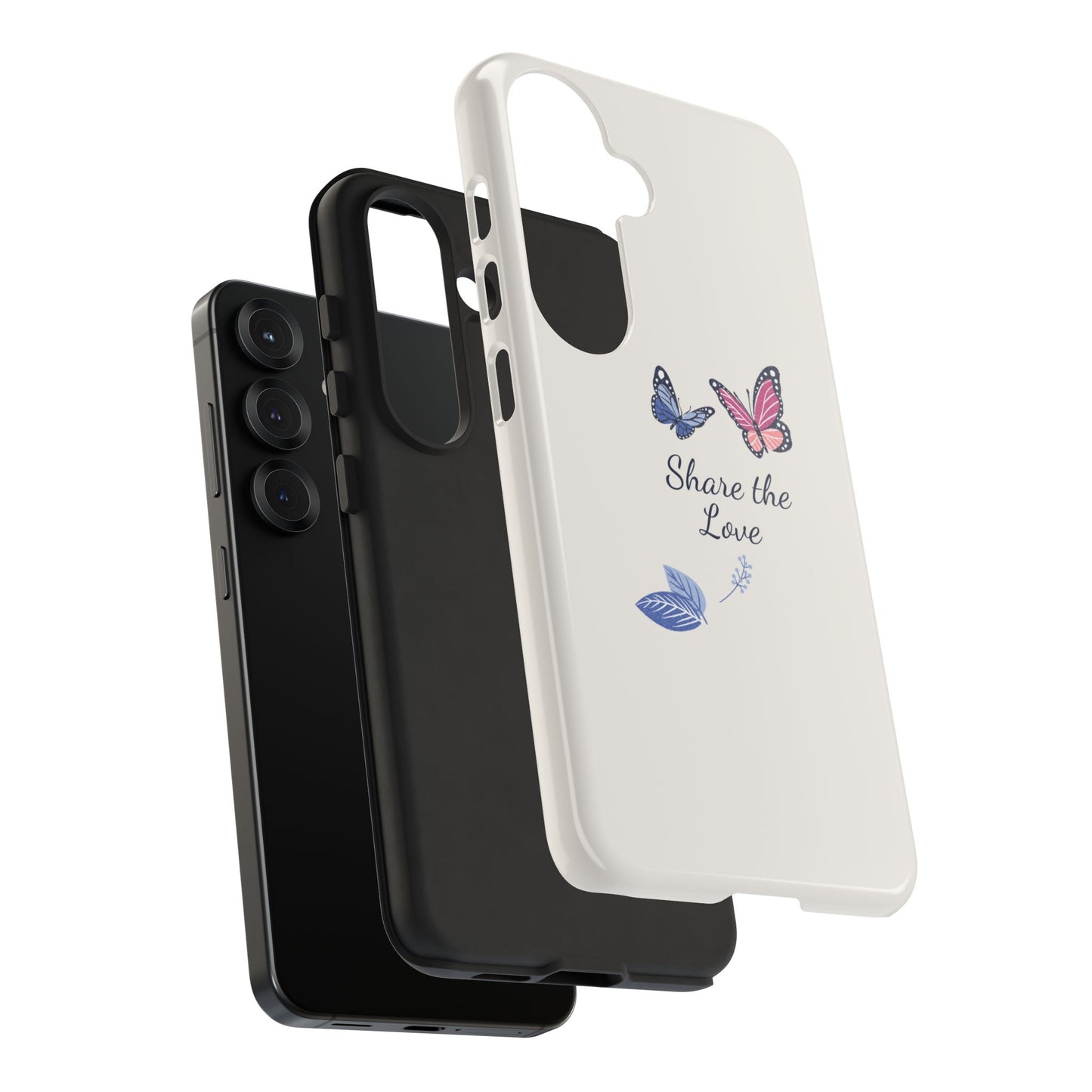 Share the Love Butterfly Phone Case