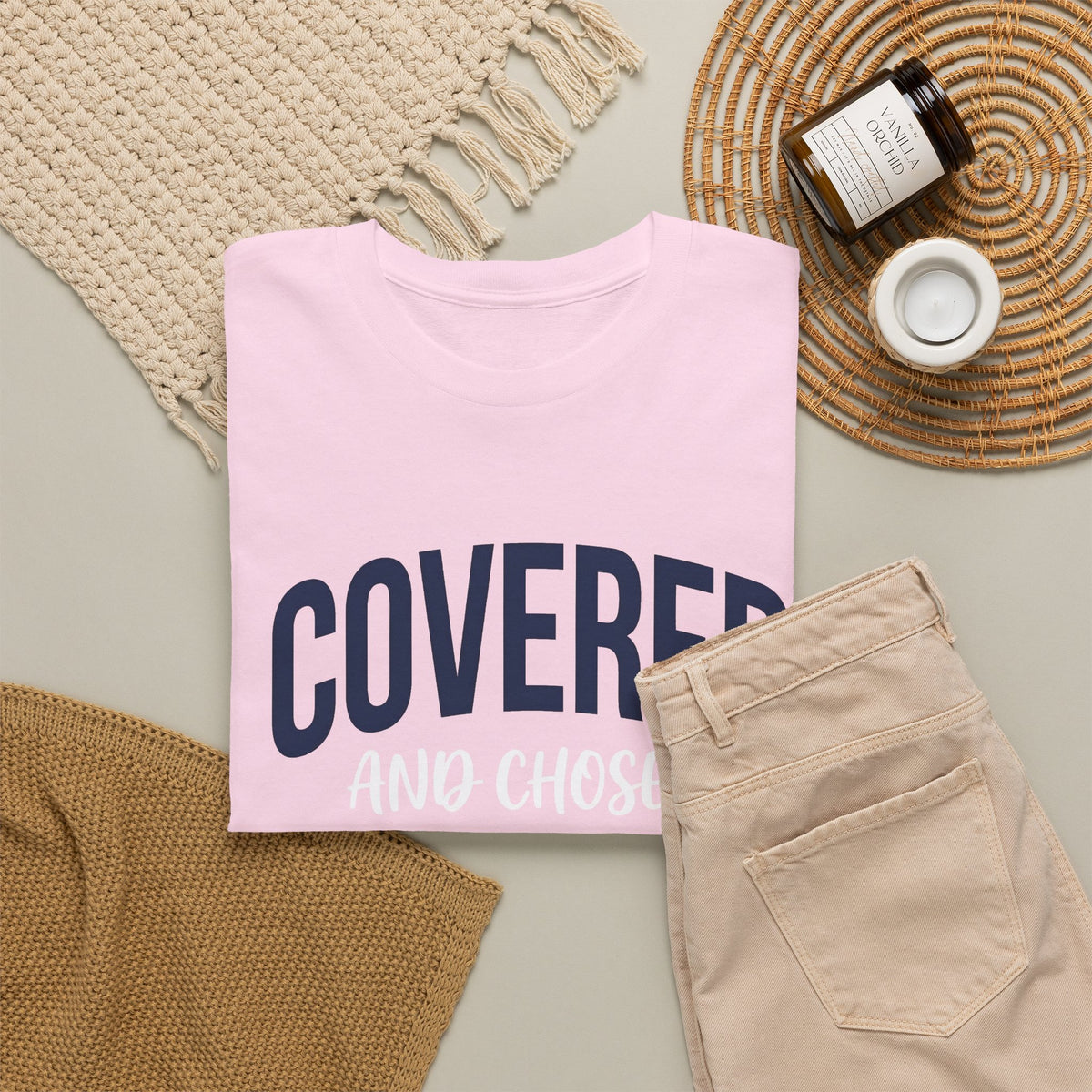 Covered and Chosen Graphic Tee