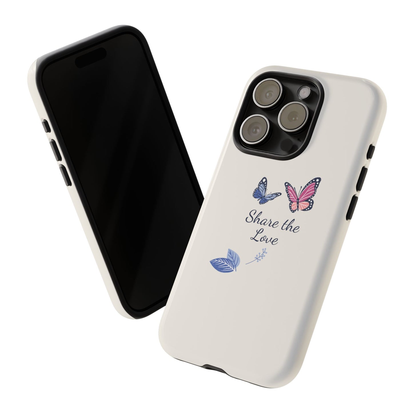 Share the Love Butterfly Phone Case