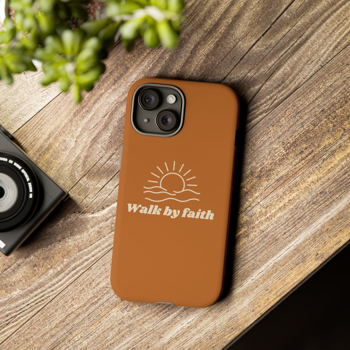 Walk By Faith Cell Phone Case