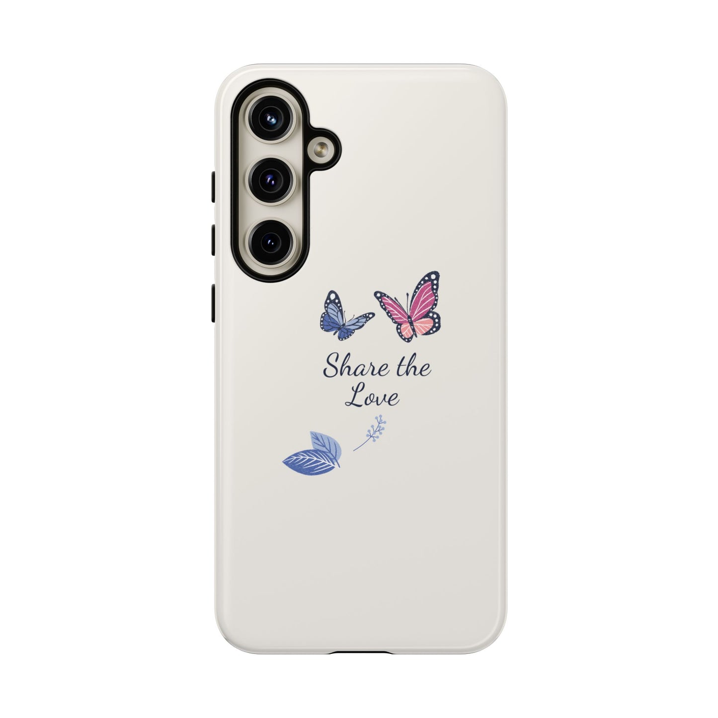 Share the Love Butterfly Phone Case