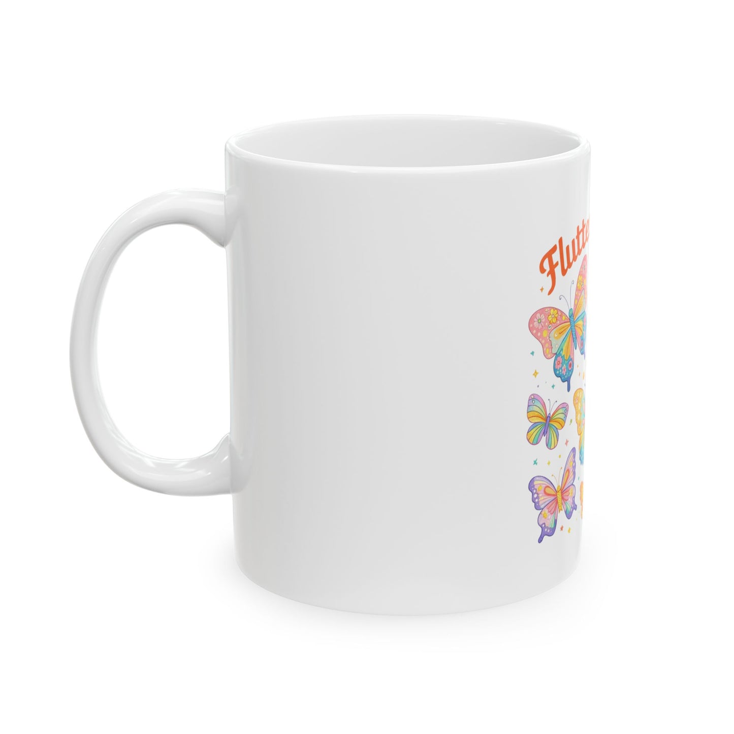 Flutter Into Joy Butterfly Mug