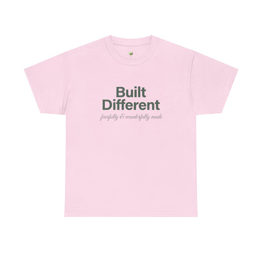 Built Different Fearfully & Wonderfully Made T-Shirt