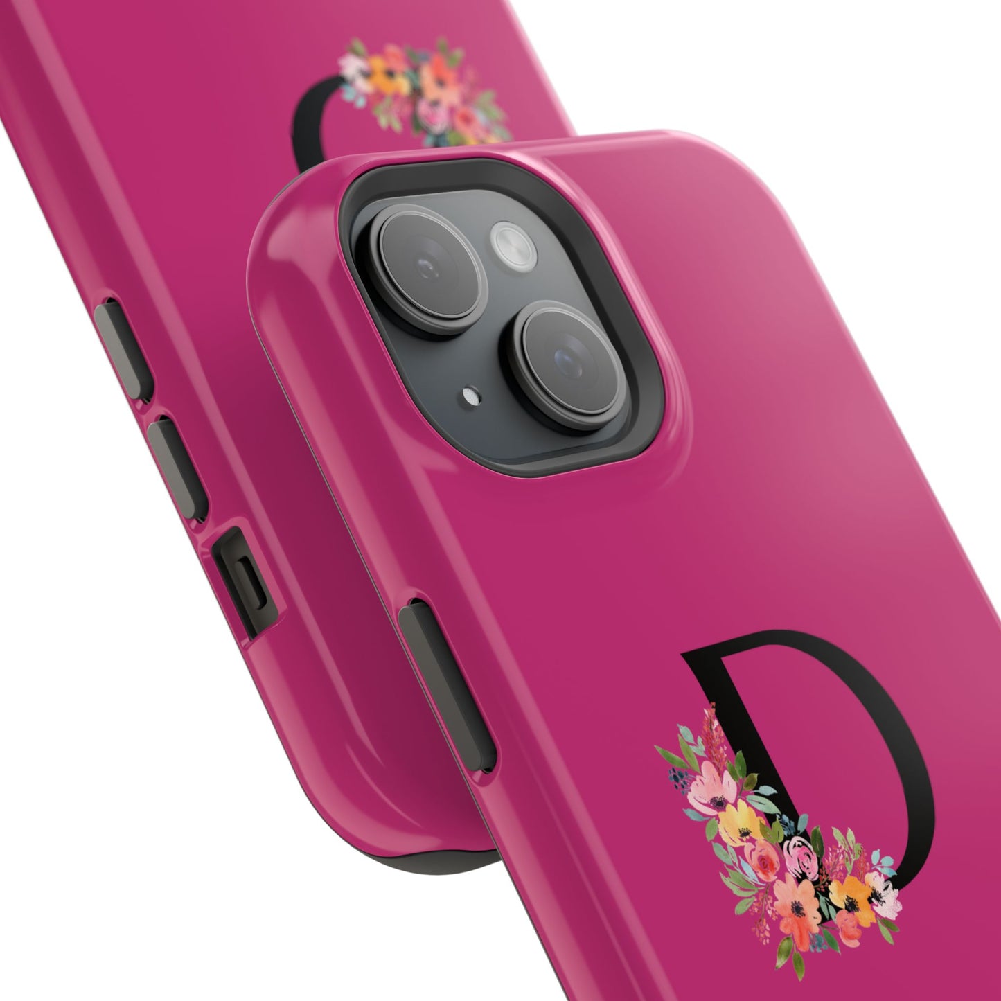 Letter "D" Floral iphone Case