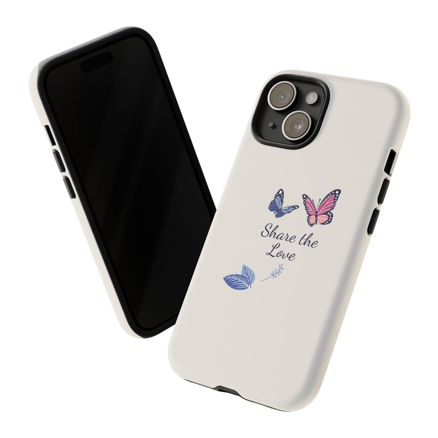 Share the Love Butterfly Phone Case