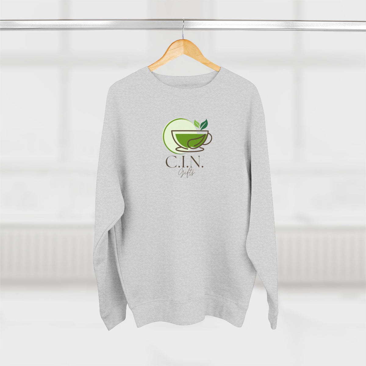 C.I.N. Gifts Tea Logo Crewneck Sweatshirt