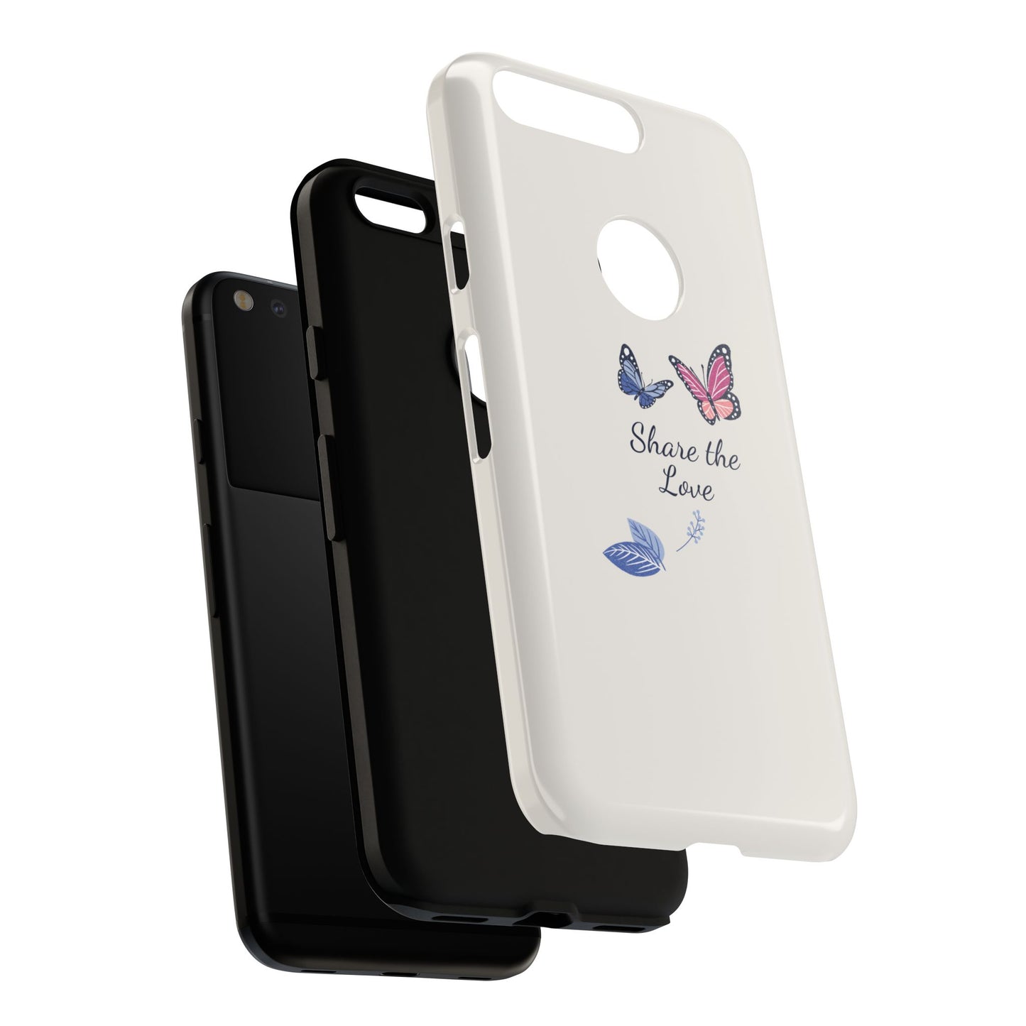 Share the Love Butterfly Phone Case