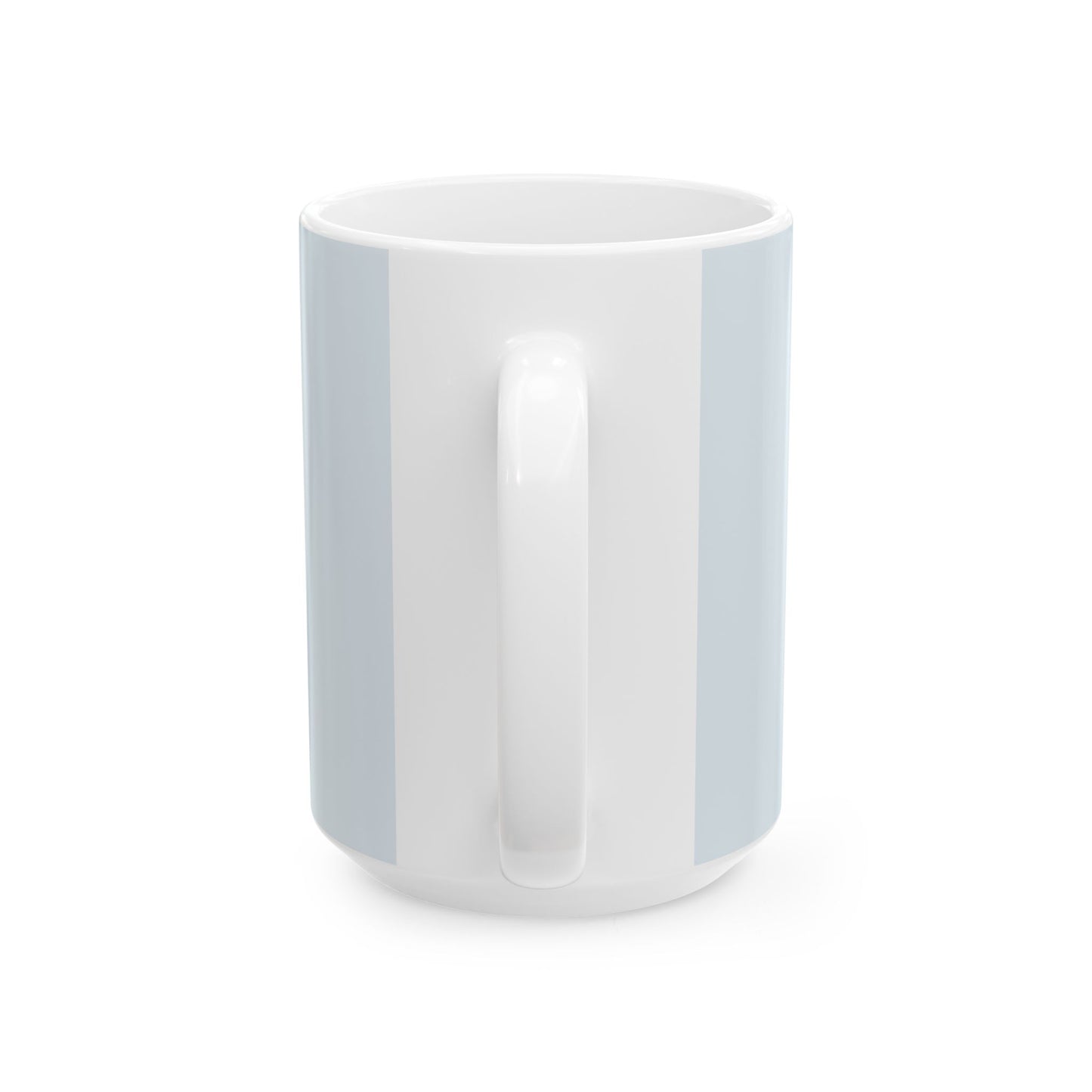 T.G.I.F. Light Blue Ceramic Mug