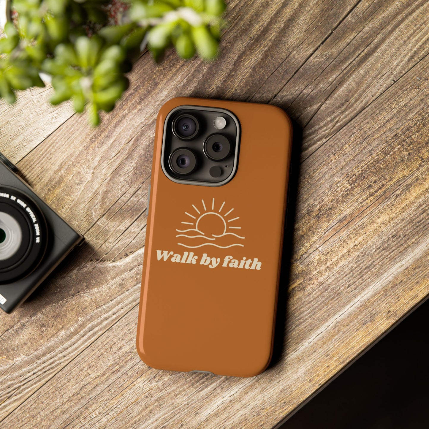 Walk By Faith Cell Phone Case