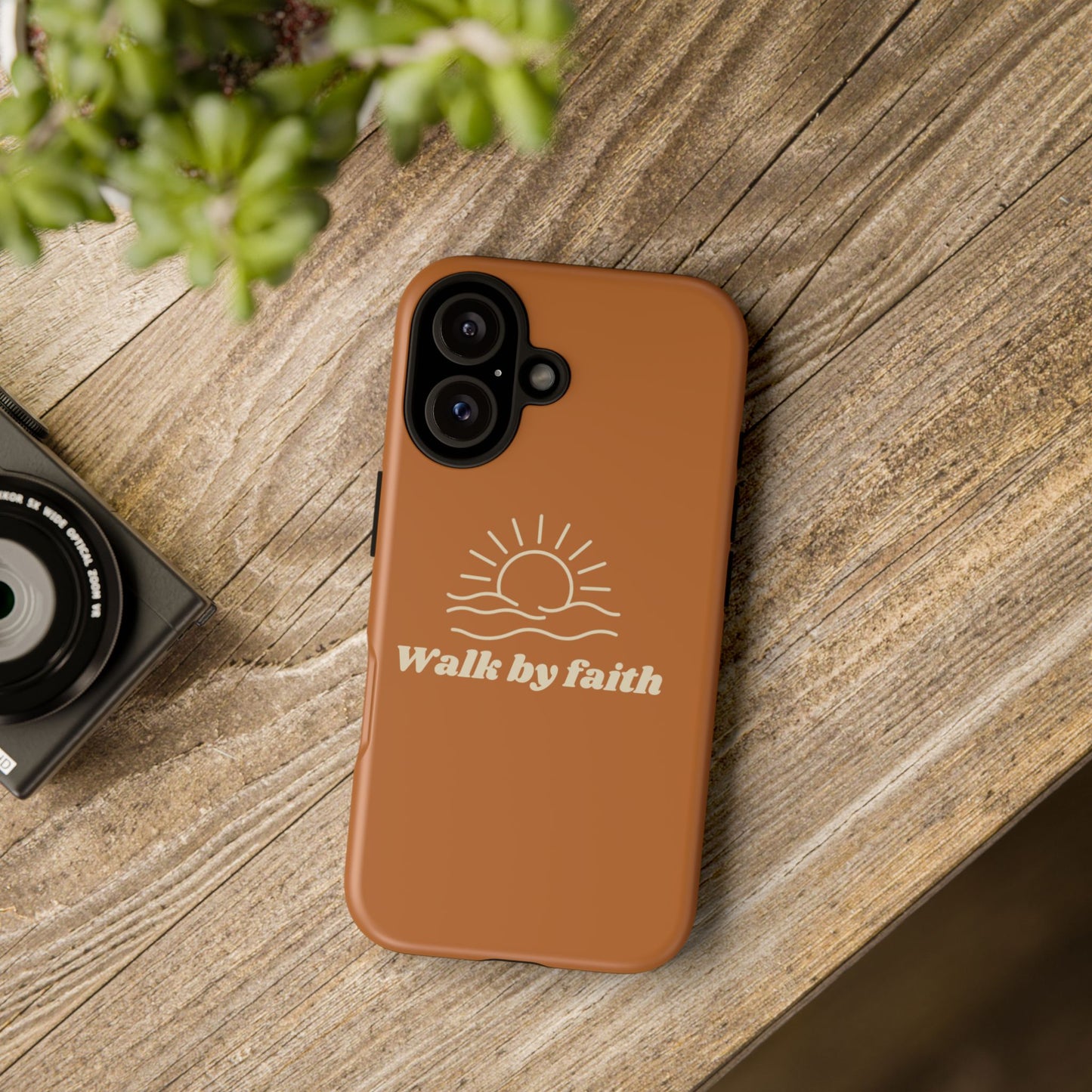 Walk By Faith Cell Phone Case
