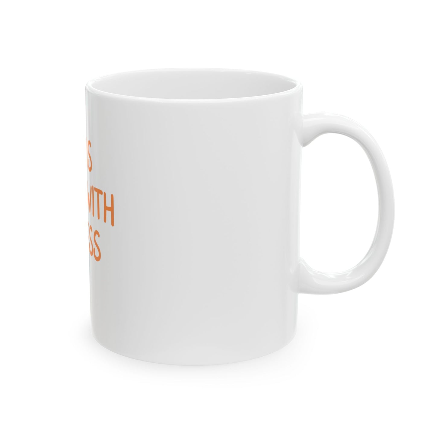 Day is Sweet With Kindness Quote Ceramic Mug image 3