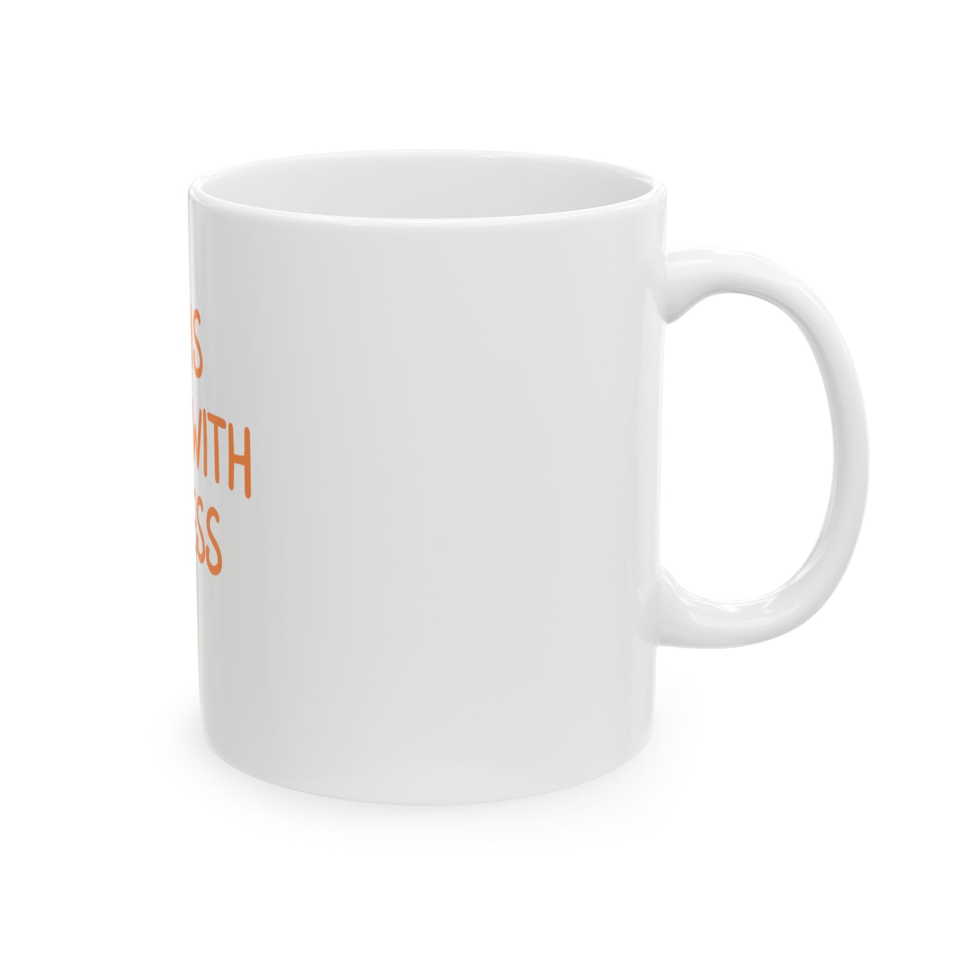 Day is Sweet With Kindness Quote Ceramic Mug image 3
